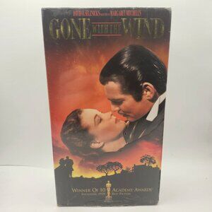 Gone With The Wind VHS 2-Tape 1939 Classic Film New Sealed MGM Home